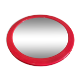 Miroir rouge vintage