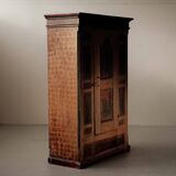 Armoire bavaroise peinte en pin massif – XVIIIᵉ siècle