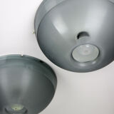 Pair of vintage ceiling lamps