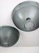 Pair of vintage ceiling lamps