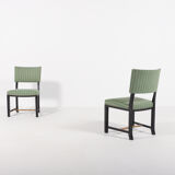Set of 4 chairs by Otto Schulz Sweden 1940