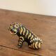 Figurine Animal Sculpture Glazed Terracotta Tiger Alebrije Mexico 2/2