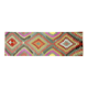 Anatolian handmade kilim rug 275 cm x 87 cm