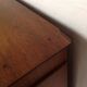 Secretary carved wood