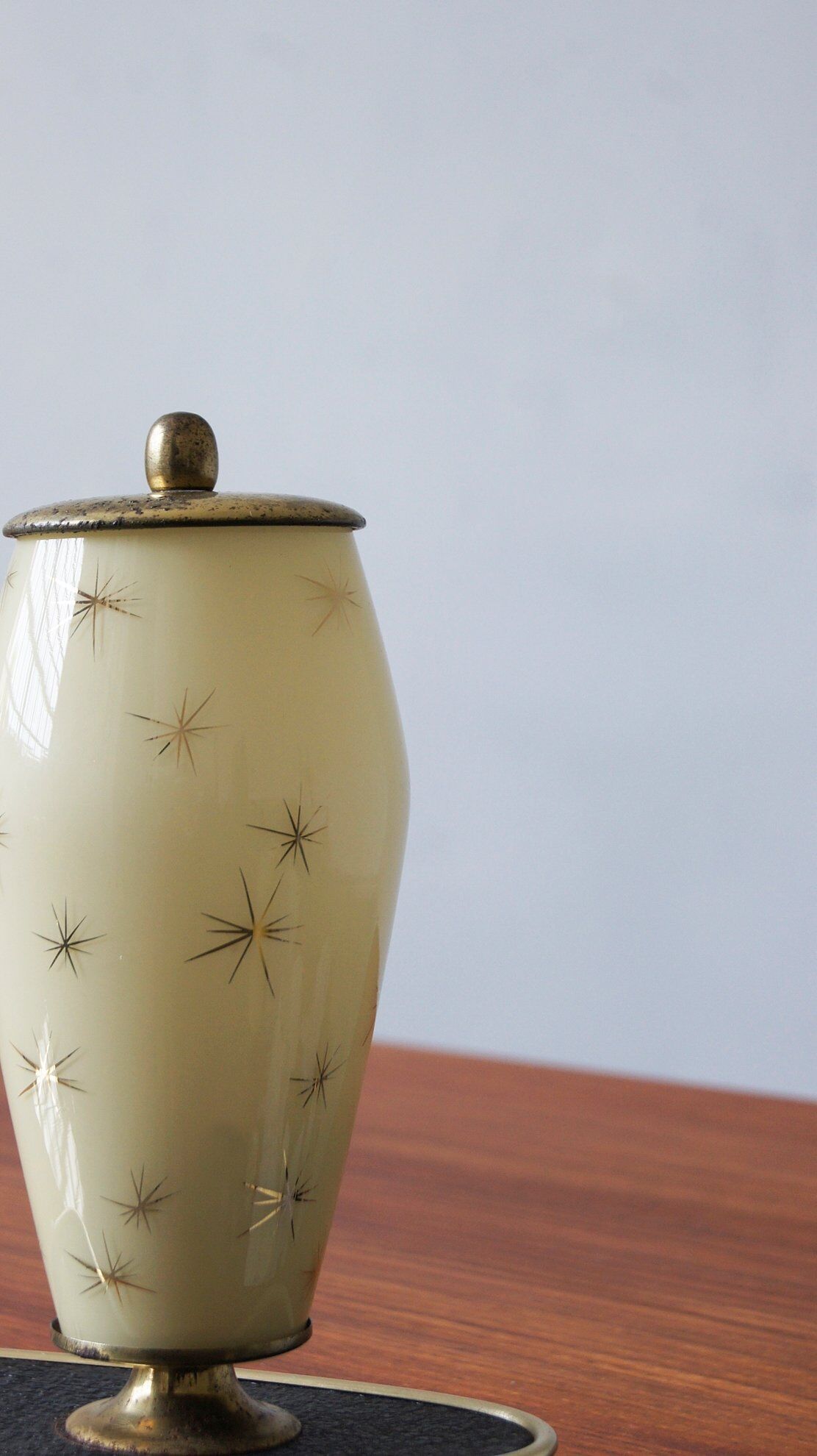 Mid-Century Rockabilly Table Lamp, 1940s