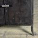 polished iron medical cabinet, 1950’s