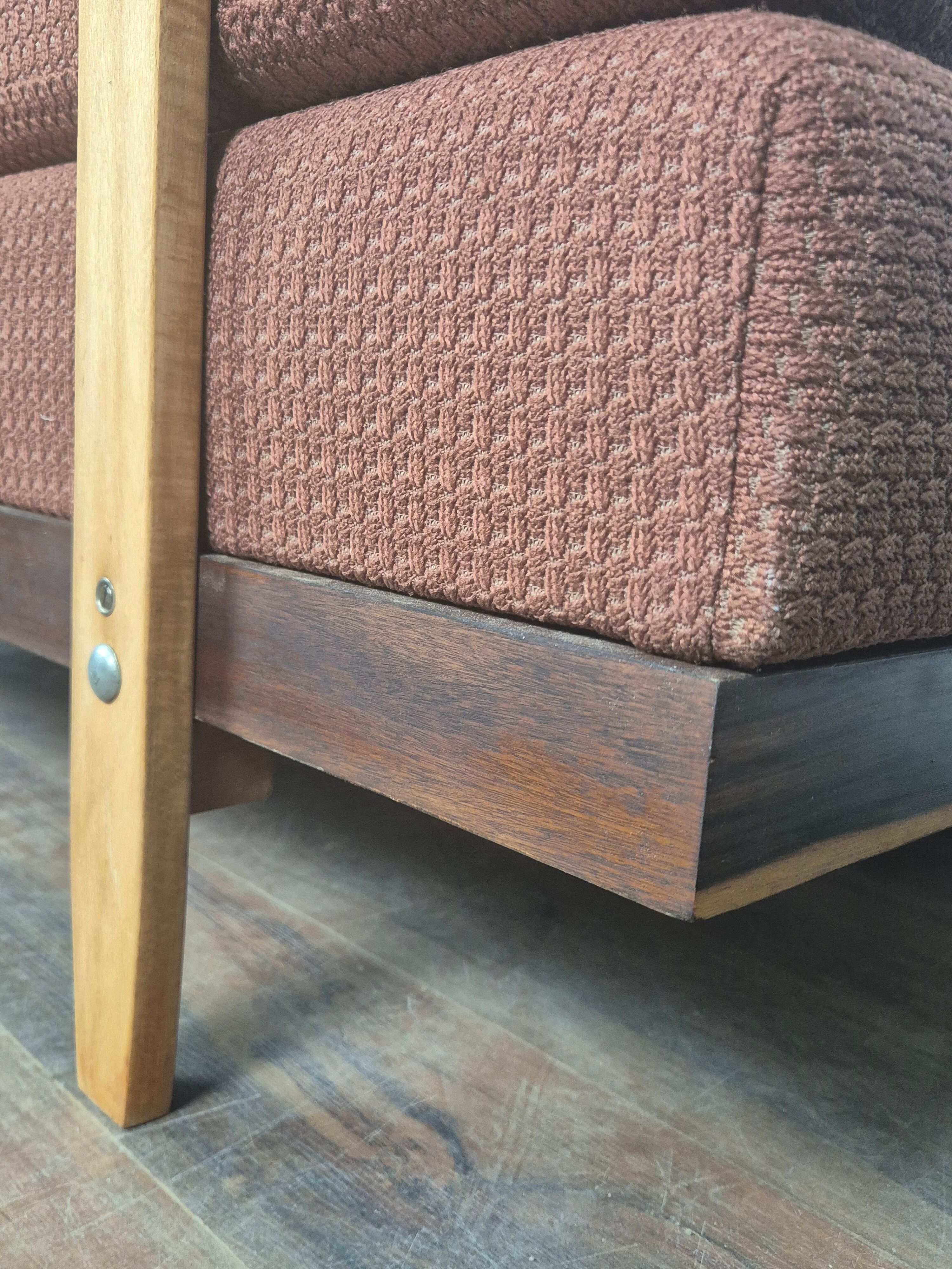 Vintage Scandinavian style daybed sofa