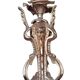 Lampadario in bronzo a 12 luci in stile Luigi XVI