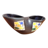 50s 'infinity' ceramic vase