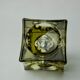 Magnifying glass lighter by Antonio Imperatore, black Murano glass, Italy, 1970