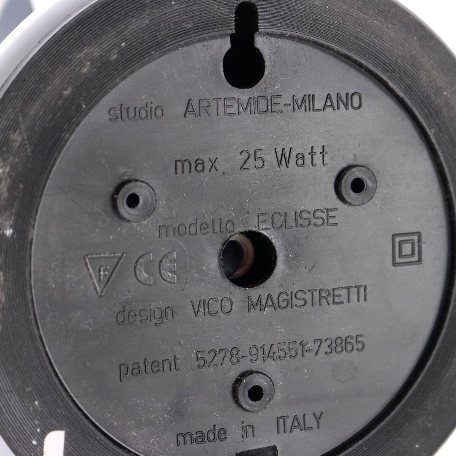 ‘Eclisse’ lamp by Vico Magistretti for Artemide - 1960s-70s