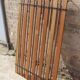 Vintage wall dressing coat hanger in Teck and Steel, Denmark, 1950s
