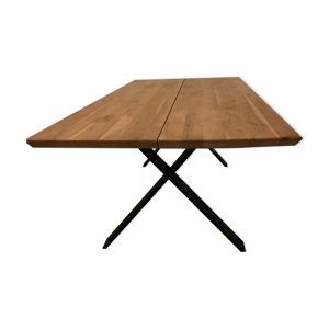table bois métal design