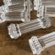 Antique glass knife holders