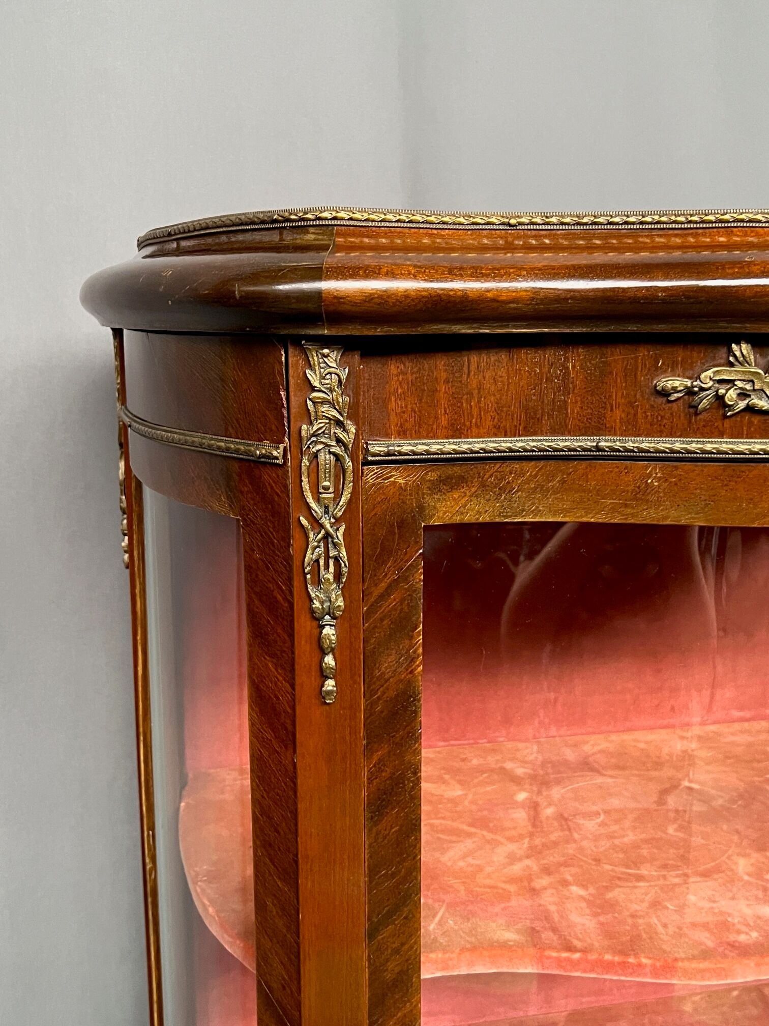Louis XV style showcase.