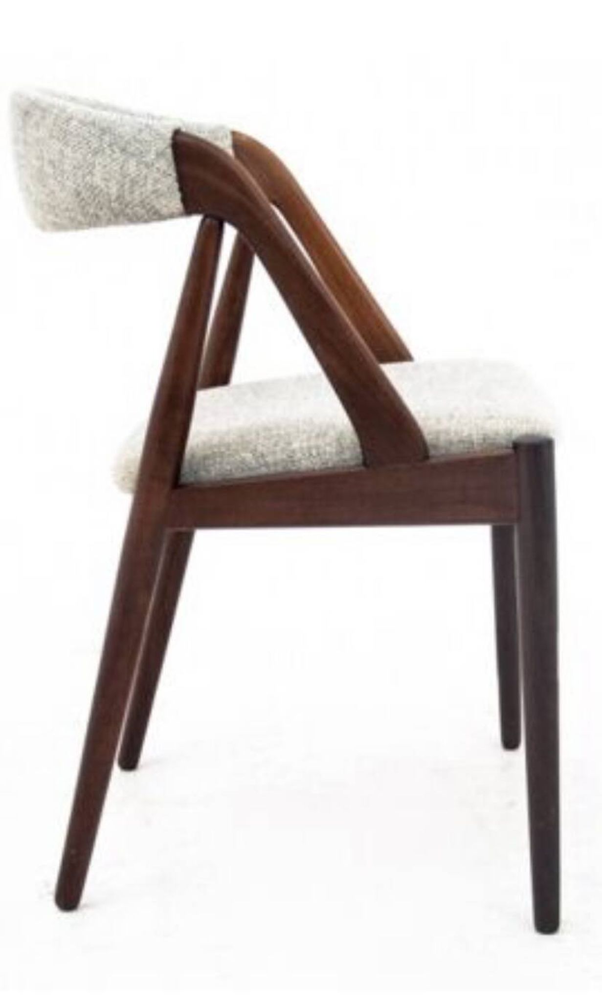 Vintage Scandinavian teak chair from the 60s, 70s Model 31 chairs by Kai Kristiansen