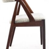 Vintage Scandinavian teak chair from the 60s, 70s Model 31 chairs by Kai Kristiansen