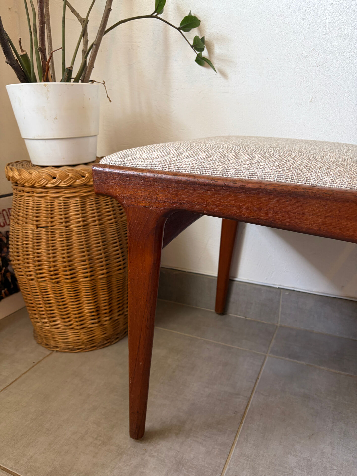 4 Scandinavian teak chairs Samcom Andersen Johannes