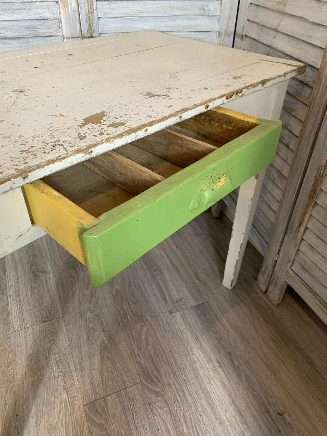 Vintage farmhouse table