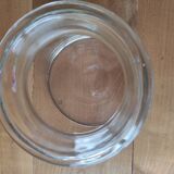 Vase en verre épais