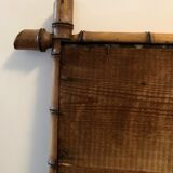 Antique bamboo mirror