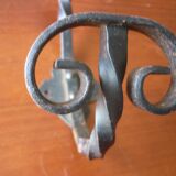 Twisted iron hook