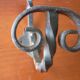Twisted iron hook