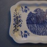 Sarreguemines cake dish, "Romantic" model