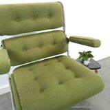 Groene draaibare bureaustoel Ring Mekanikk Norway