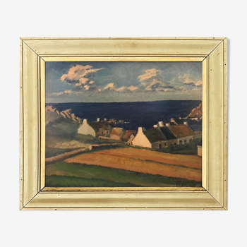 "Breton Village" by Eric Morisot
