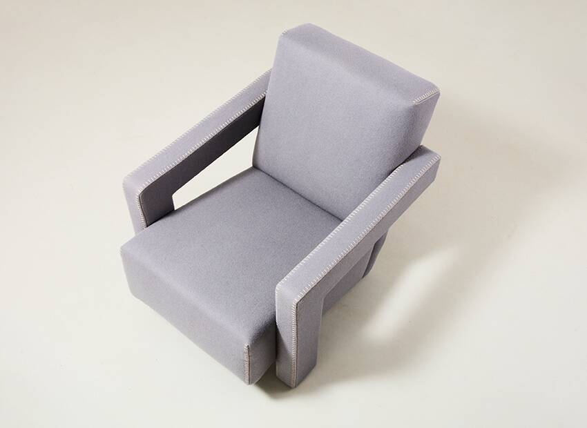 Gerrit Rietveld 'Utrecht' Model 637 Lounge Chair for Cassina 1935/1990s