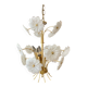 Murano glass flower chandelier, 1970s