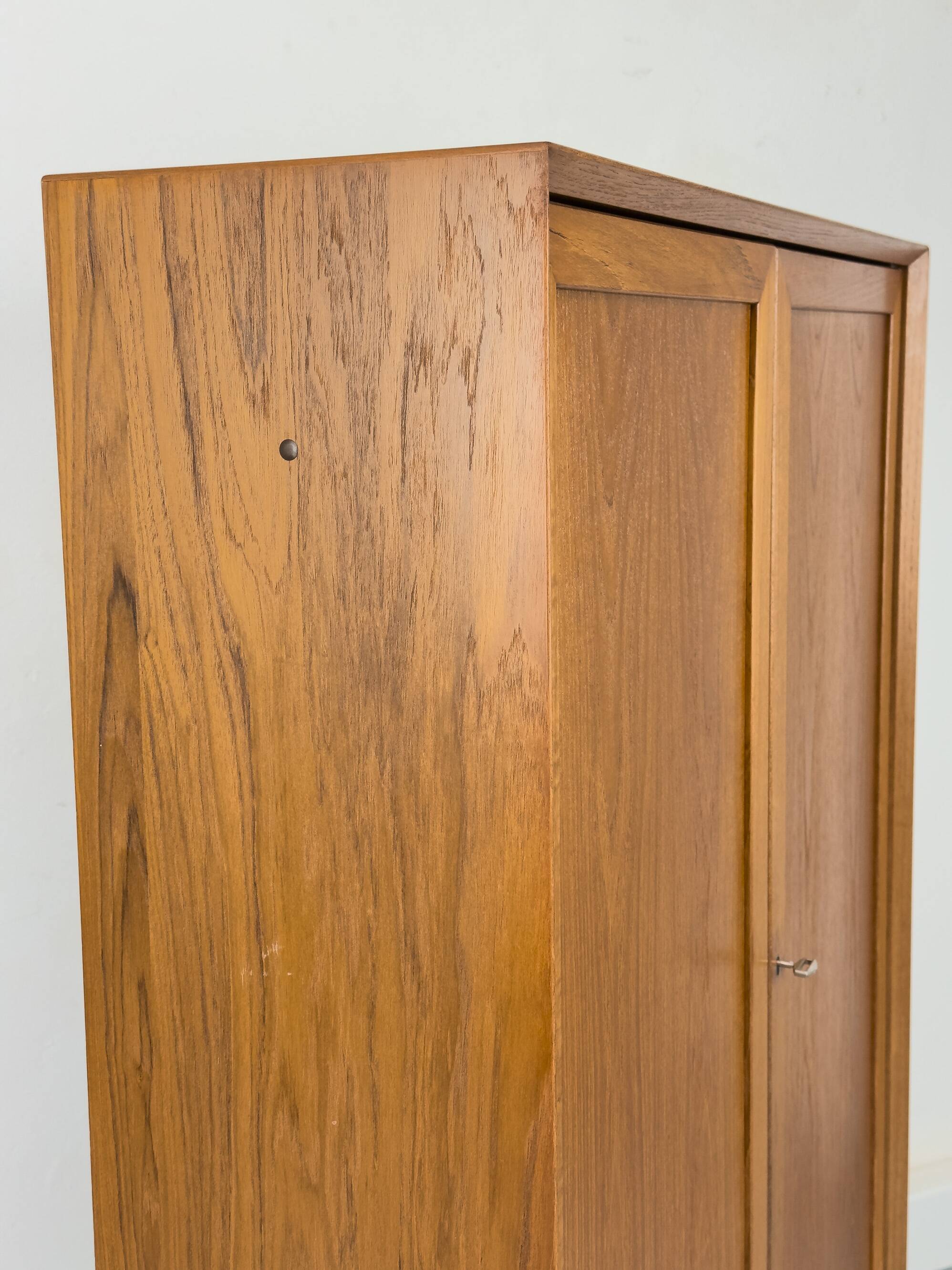 Danish teak wardrobe by Chr. Linneberg, 1970s