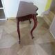 Console with curved legs - mahogany - Louis XV style - carved wood
