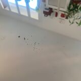 Old beveled mirror 53x82cm