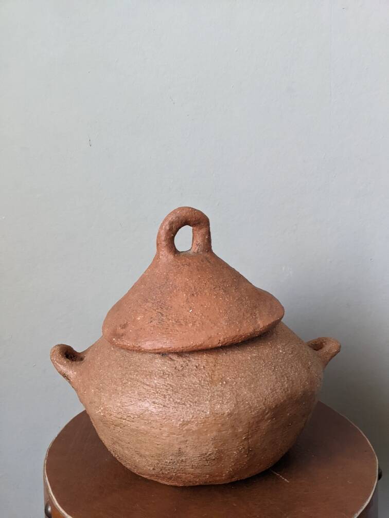 Handmade pottery terracotta slow country decoration pot