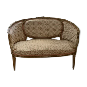 Banquette de style louis XVI provenant