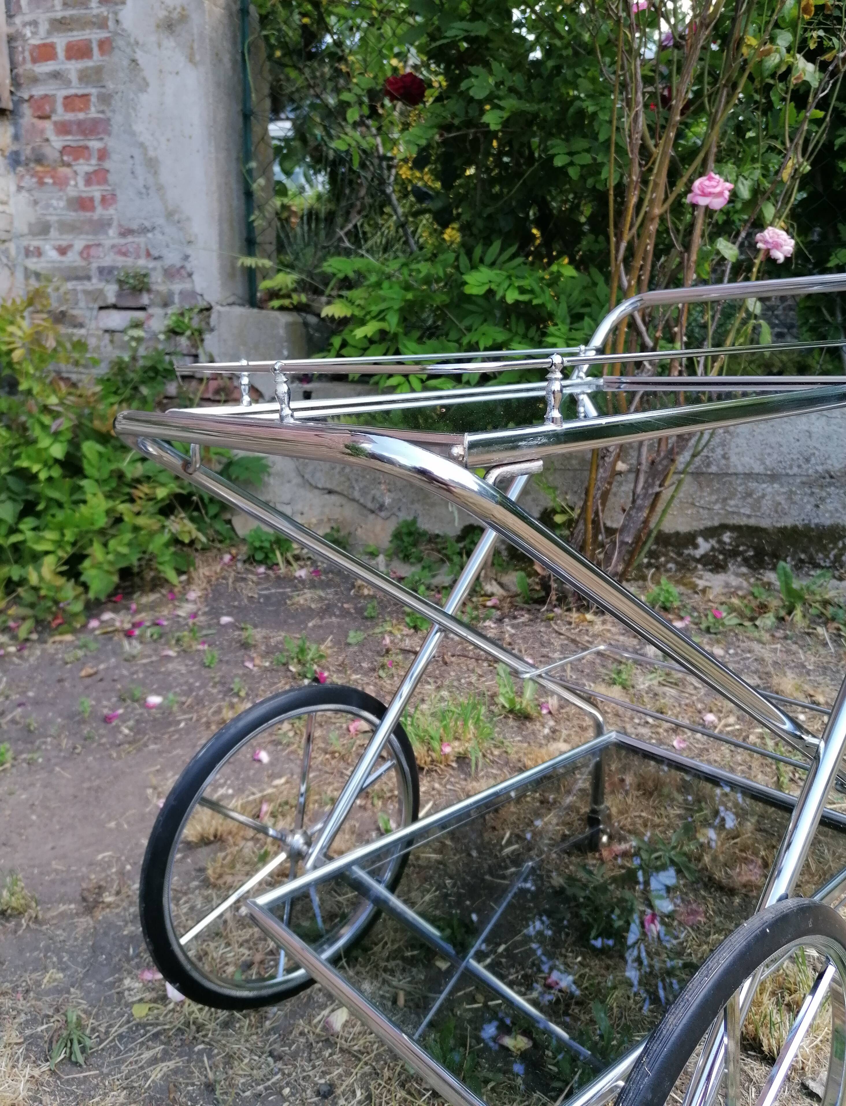 Vintage serving table 1950