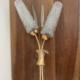 Trio of vintage wall lights