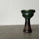 Vase de sol brutaliste en poterie de studio Est-Allemand par Kerstin & Ralf Unterstab pour Kunsttöpferei Unterstab KTU, années 1960