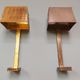 Pair of brass wall lamps, Paul Moerenhout, 70s