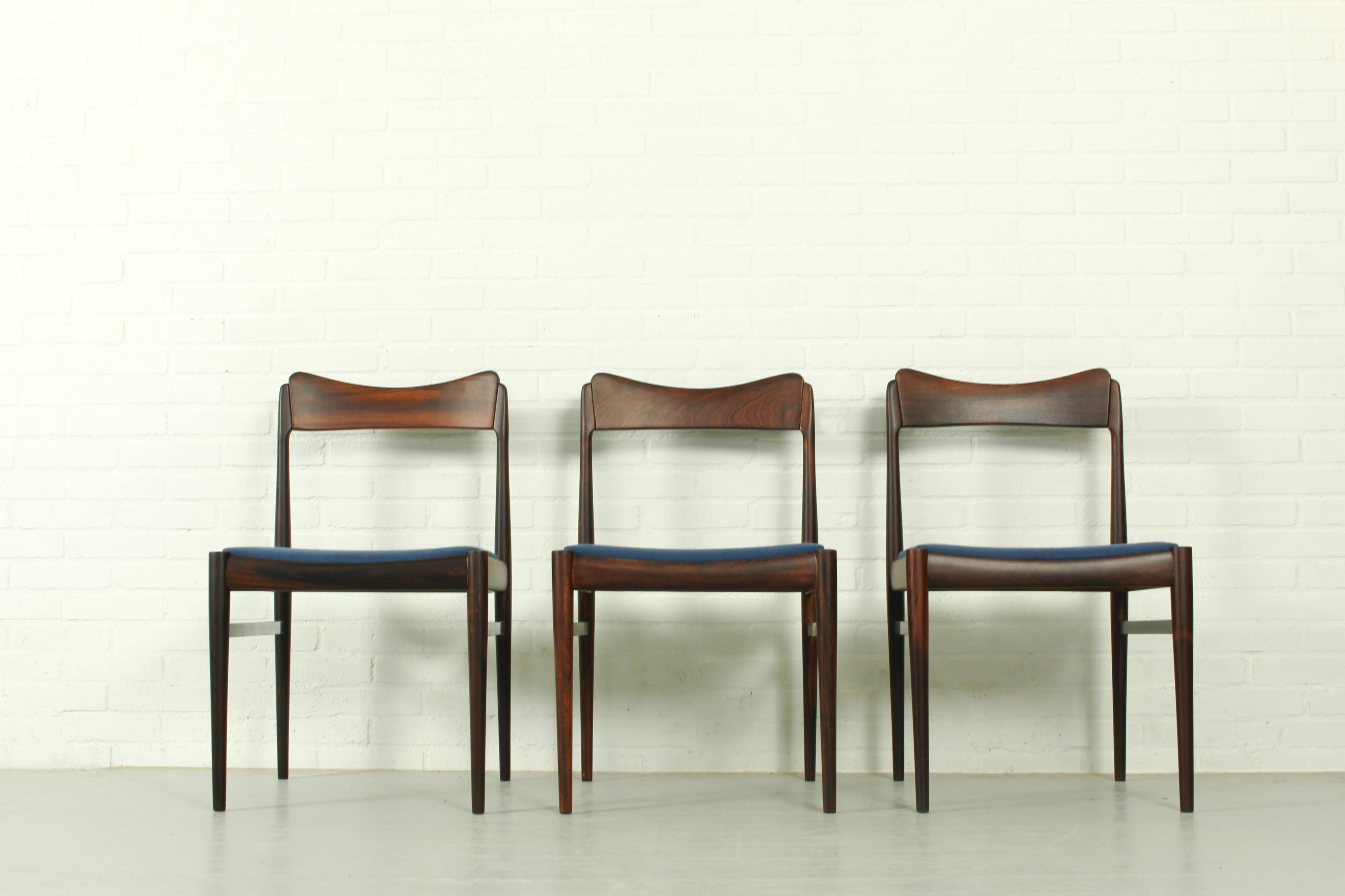 Rosewood AWA dining chair, 1960s