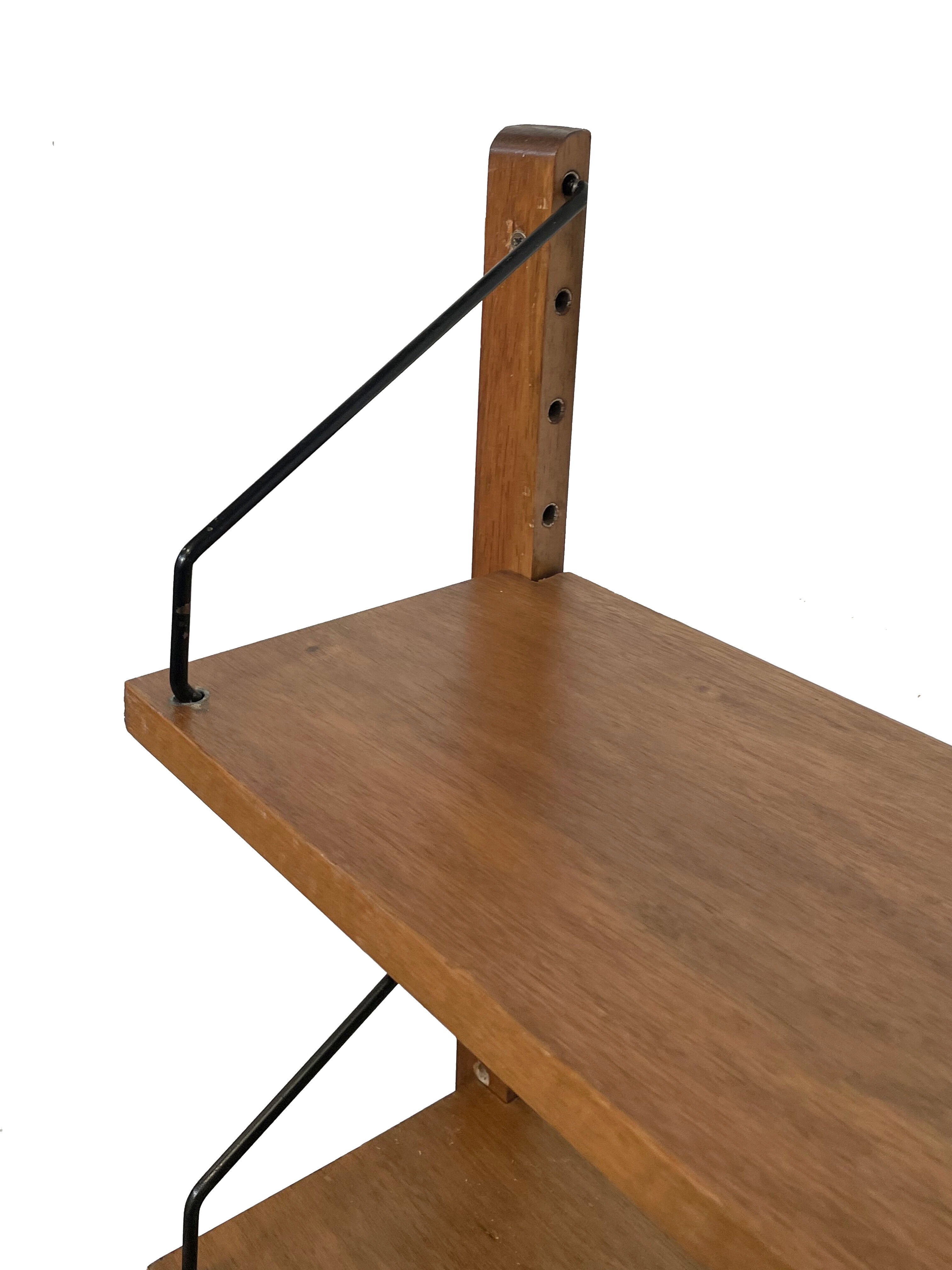 Vintage wall unit Poul Cadovius Danish design compact