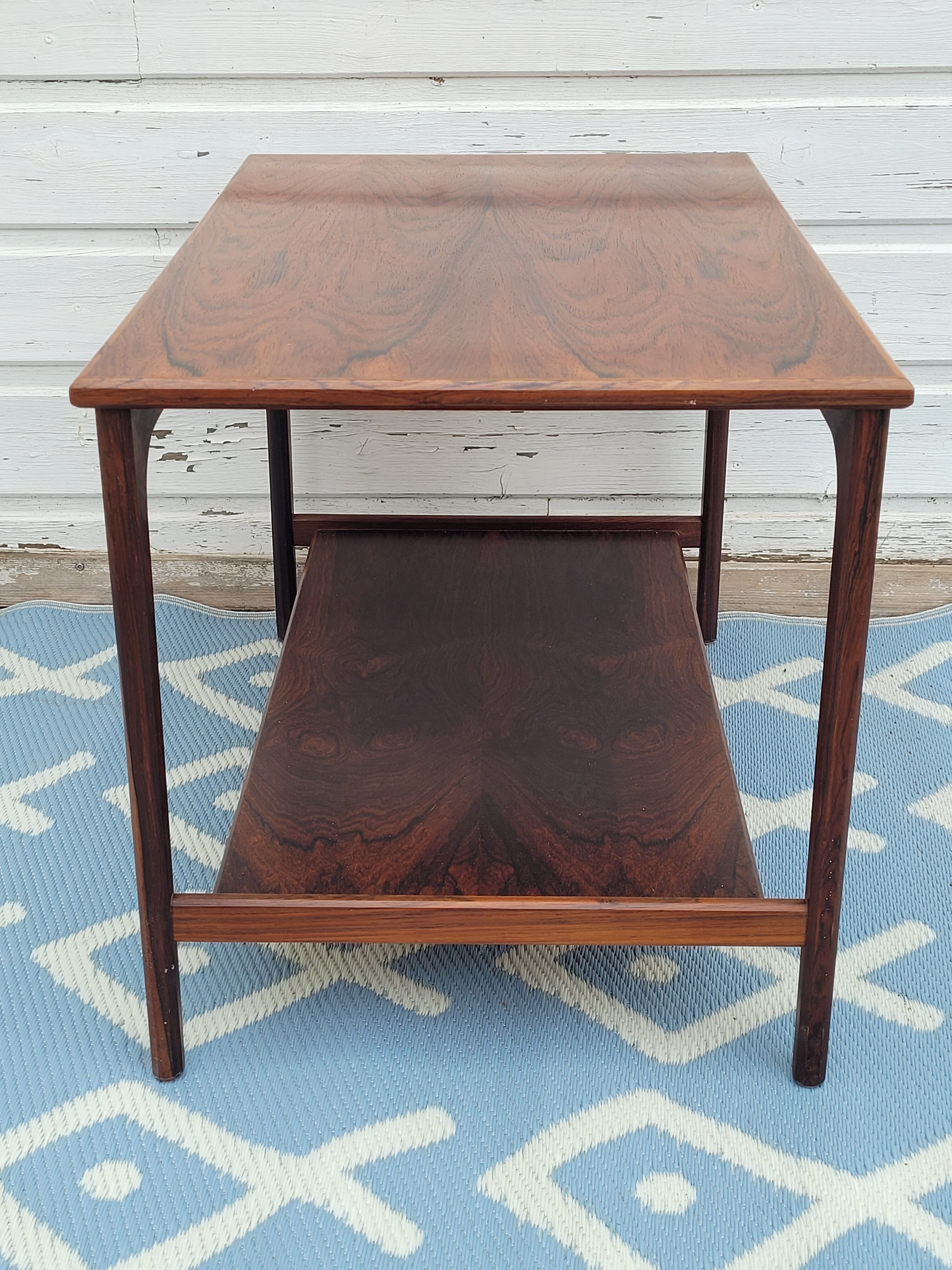 Table basse danoise en palissandre 1960 " danish furniture makers "