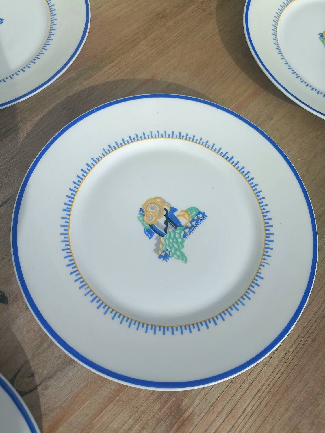 Dessert plates, Limoges, Jean Boyer
