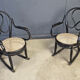 Pair of Art Nouveau rocking chairs, 1910s