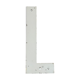 Old sign letter L / /27cm