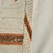 Tapis Kilim marron et beige 2x8, 71x260 cm