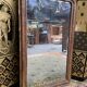 Louis Philippe period mirror with 19th leaf