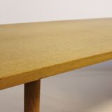 Table basse en chêne par Hans J. Wegner et Andreas Tuck 1960
